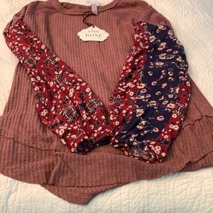 Cute top new with tags size M